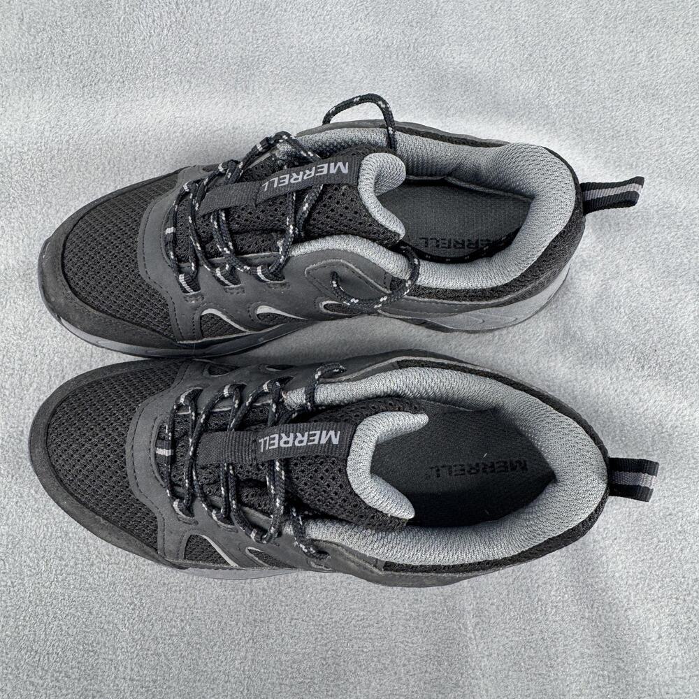 Merrell Moab Speed Low Waterproof Kids Size 3 M Black Hiking Shoes MK265427 - Picture 3 of 8